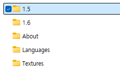Version folder